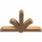 Ekena Millwork Redmond Smooth Timber Gable Bracket, Western Red Cedar, 60"W x 38"H x 5 1/2"D x 5 1/2"F, 15/12 Pitch GBW060X38X0606RED00SWR - alternate 2